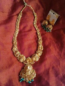 South Indian Temple Jewellery Set @Rs.250