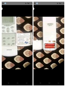 2 HITACHI AC REMOTE NEW AND ORIGINAL