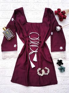 Festive Corset Back Kurti🫶🏻