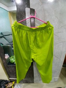 Lime Green &amp; Blue Indian Suit