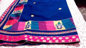 Ethnic handloom silk saree 2
