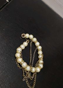 Pearl &amp; Chain Necklace