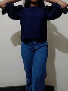 N35 Blue Cut Out Street Outfit..