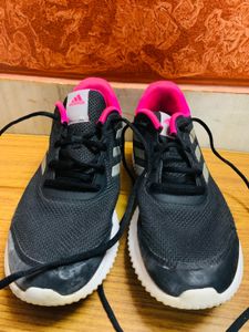 Adidas Unisex Black Sport Shoes