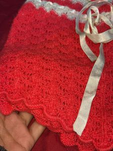 Adorable Hand-Knitted Baby Dress