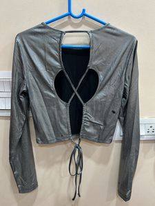 SALE! Party Wear Silver Top