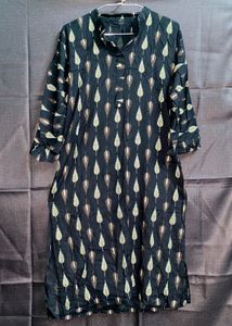 single black kurta