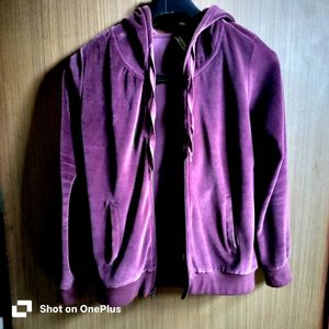 Classic Velvet used  Zip-Up Hoodie