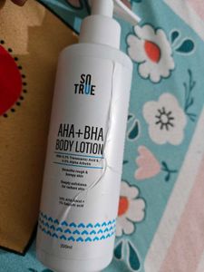 So True AHA+BHA Body Lotion