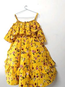 I AM Selling A Floral Dress.