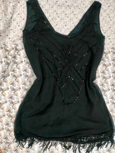 Beaded Y2K Top XL/XXL