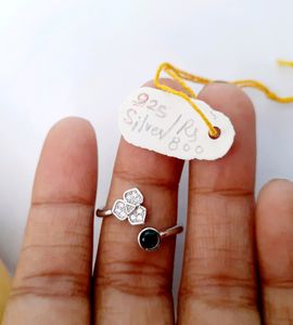 925 Silver Adjustable Ring