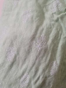 Green Embroidered Top