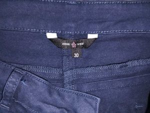 BLUE SLIM FIT PANTS