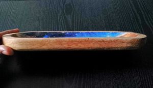 Simply Vedic Dual Wooden Incense Sticks Holder.