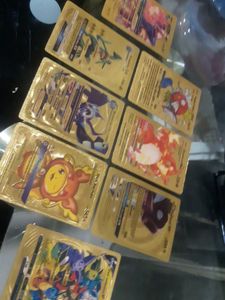 Rare Golden Pokemon Cards Charizard Tag Team
