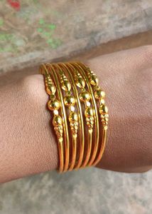 Gold Bangles Set