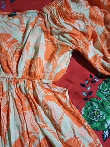 Orange Dress