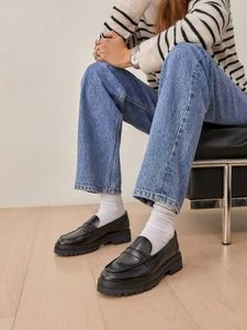 H&amp;M Chunky Black Loafers