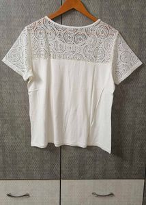White Net Top