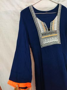*Reduced Price*Dark Blue Kurti/kurta