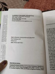RIGHT TO EDUCATION Implementation And Enforcement