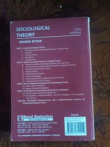 Sociological Theory by George Ritzer