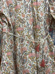 Multicoloured Boho Dress With Belt