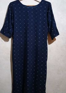Simple Side Cut Straight Kurtha