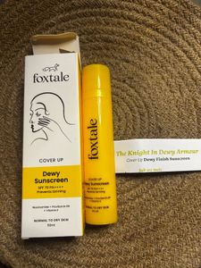 Foxtale New Sunscreen 🧴