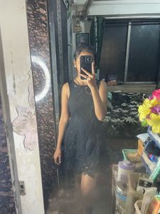 Back Less Black One Piece