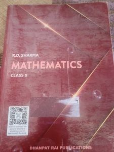 R.D. Sharma Mathematics Class X