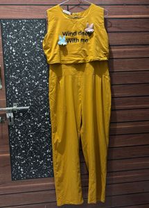 Cute Yellow Jumpsuit