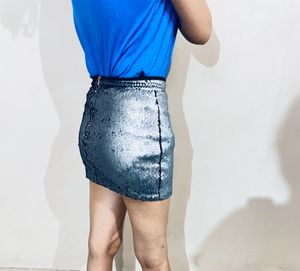 Shein Sequin Skirt