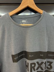 HRX Grey Full Sleeve T-Shirt