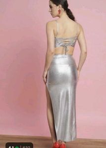 Silver Co-ord Set