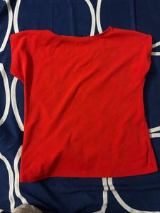 Red Crop Top For Women