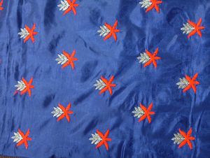 Bangalore Silk With False &amp; Full Body Embroidery
