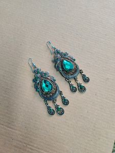 Crystal Hanging Earrings