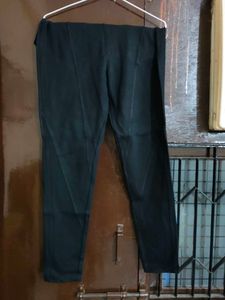 Black Panel Jeggings