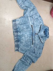 Acid Wash Denim Jacket