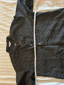 Embroidered Black Kurta With Tags