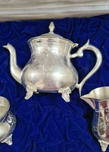 Antique German Silver Tea Set