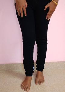 Black Denim Jeggings 🖤