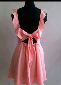 Pink Colour Western Outfit