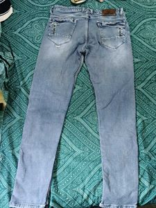 Light Wash Denim Jeans