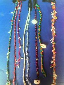 4 Navratri 🌺Hair Clip Braids