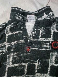 For Kids Patterned Short Sleeve Shirt