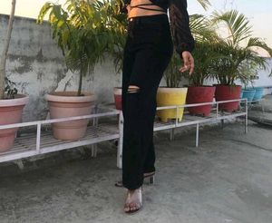 Ripped Black Jeans
