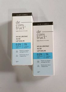 Combo Of Deconstruct Hyaluronic Acid Lip Balm
